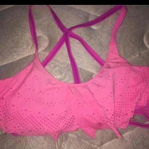 PINK! swim top